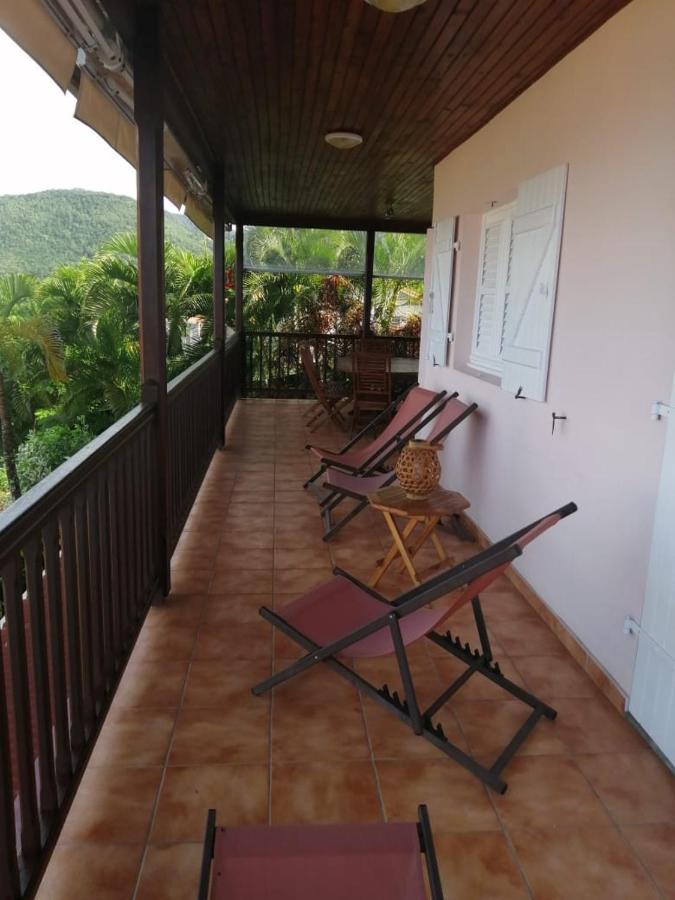 Rose Phoenix Appartement Terrasse Et Piscine Vue Mer Les Anses-d'Arlets Eksteriør billede
