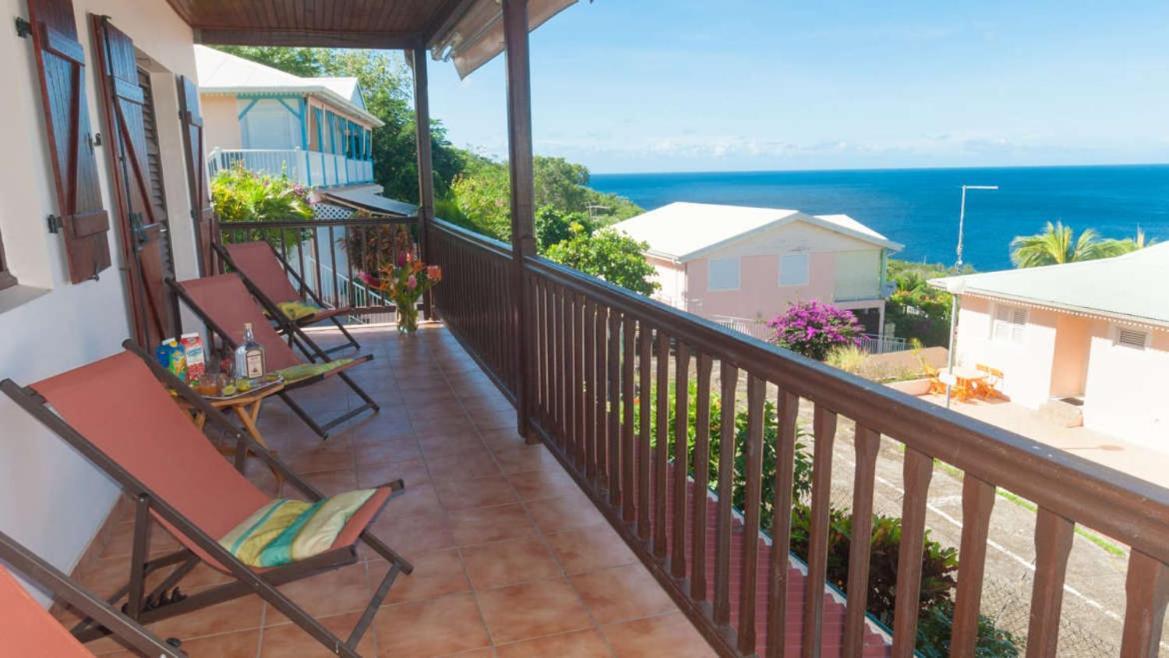 Rose Phoenix Appartement Terrasse Et Piscine Vue Mer Les Anses-d'Arlets Eksteriør billede