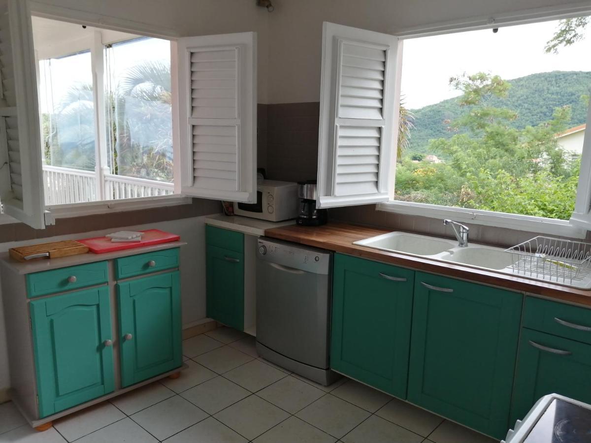 Rose Phoenix Appartement Terrasse Et Piscine Vue Mer Les Anses-d'Arlets Eksteriør billede