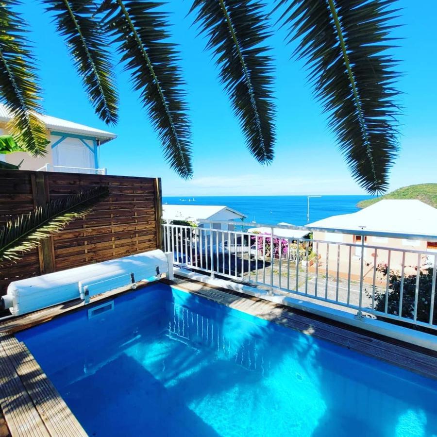 Rose Phoenix Appartement Terrasse Et Piscine Vue Mer Les Anses-d'Arlets Eksteriør billede
